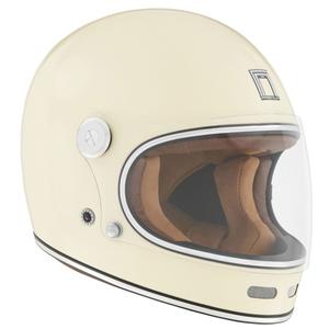 Integrālā moto ķivere NOX PREMIUM Revenge krēmīgi balta