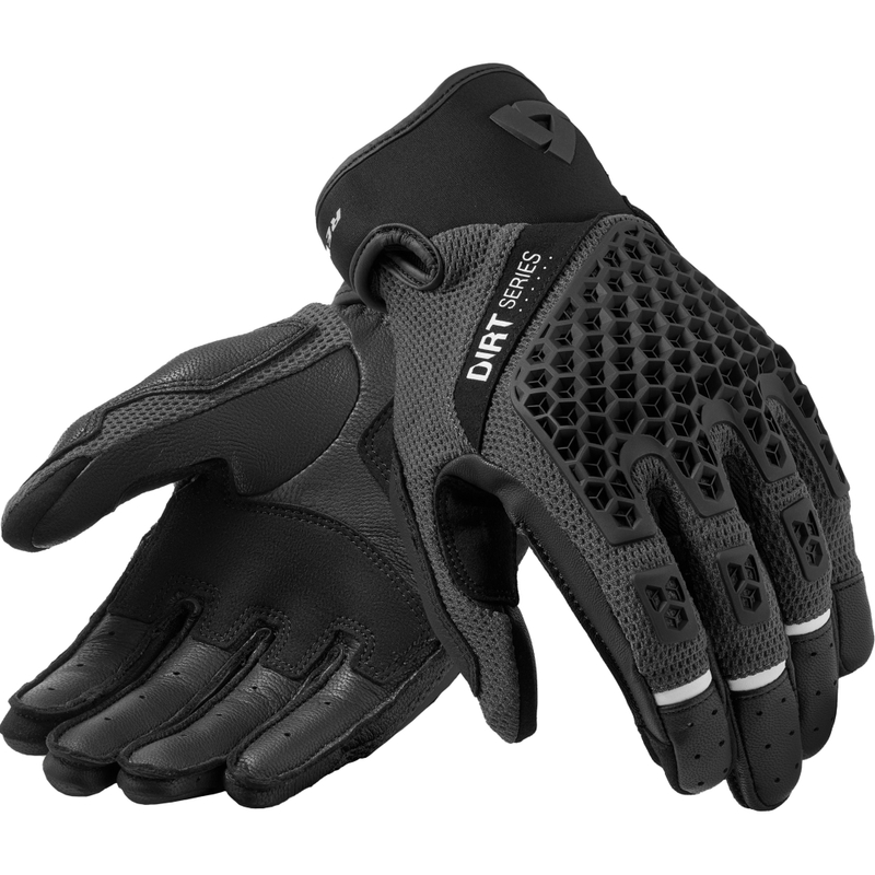 Motocikla cimdi Revit Caliber 2 black-grey