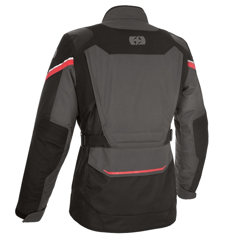 Oxford Montreal 4.0 Dry2Dry™ motocikla jaka melna-pelēka-arkana