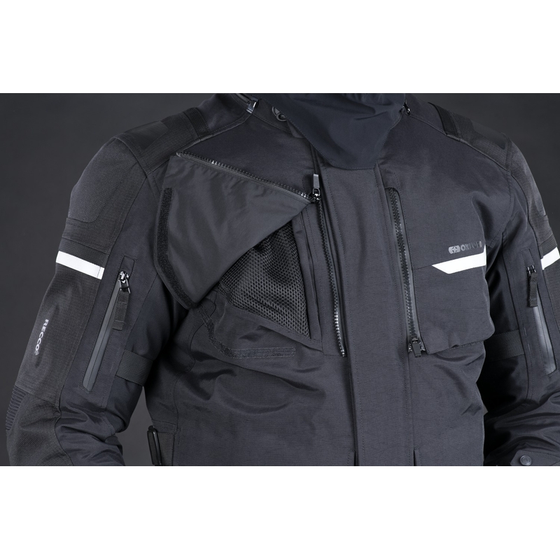 Oxford Advanced Stormland Dry2Dry™ motocikla jaka Black