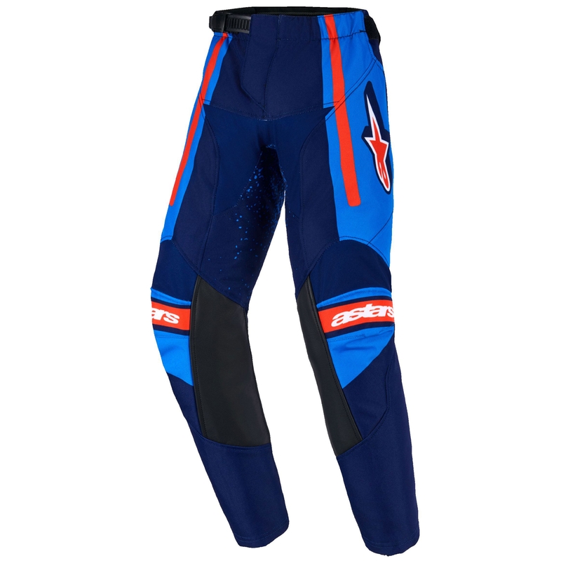 Alpinestars Racer Nomur bērnu motokrosa bikses tumši zilas-oranži-melnas