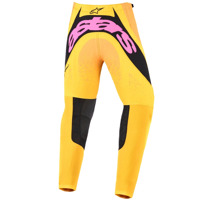Alpinestars Techstar Nomur bērnu motokrosa bikses Orange-Yellow-Pink