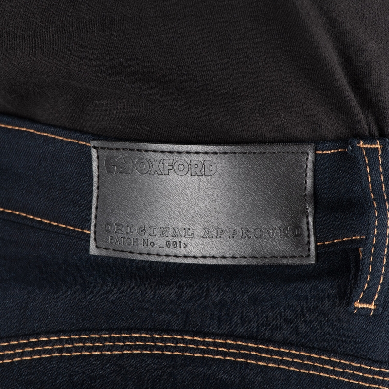 Sieviešu džinsi OXFORD ORIGINAL APPRAVED SUPER STRETCH JEANS AA SLIM FIT blue indigo