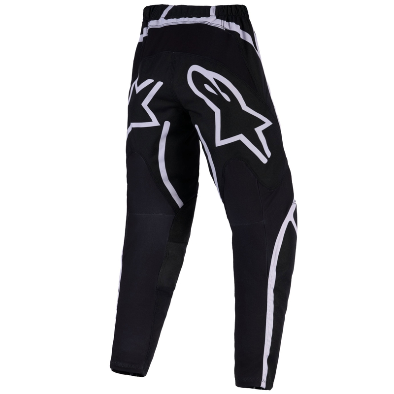 Alpinestars Fluid Apex bērnu motokrosa bikses melnā un pelēkā krāsā