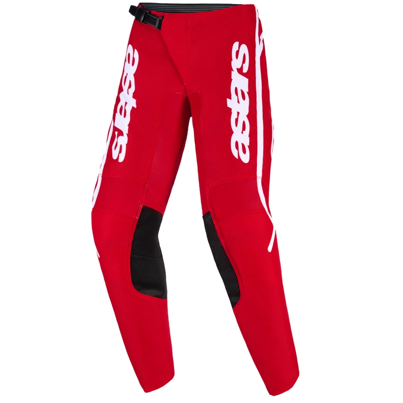 Alpinestars Fluid Apex bērnu motokrosa bikses sarkanbaltsarkanas
