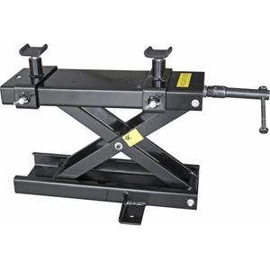 Q-TECH viena motocikla domkrats melns