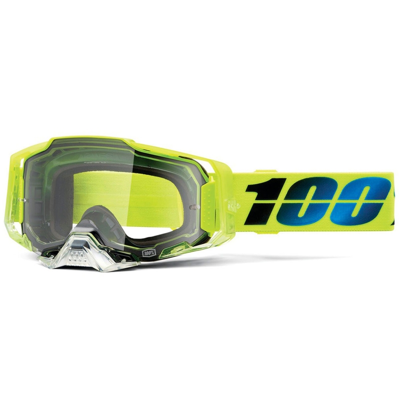 Motokrosa brilles 100% - ASV KOROPI ar caurspīdīgu pleksi