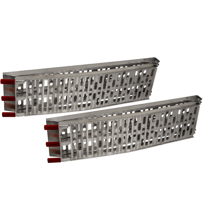 Q-TECH HD alumīnija saliekamā rampa 1 pāris