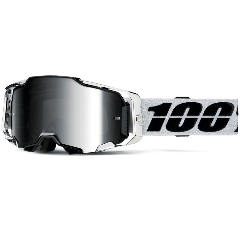 Motokrosa brilles 100% ARMEGA Atac ar sudraba pleksi