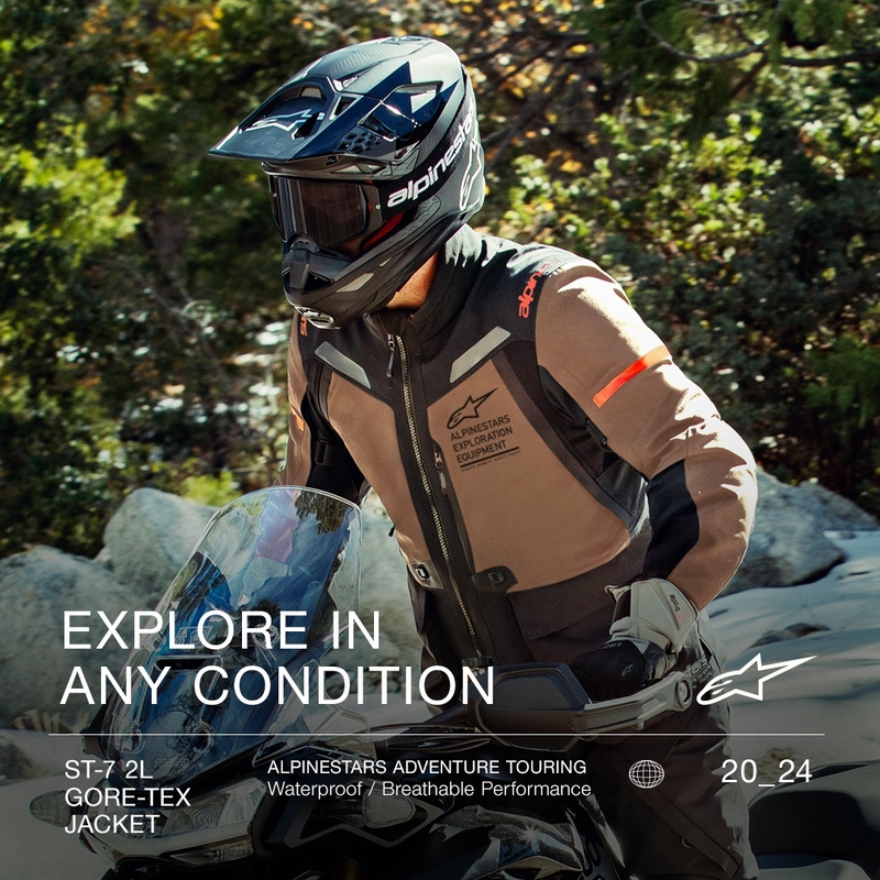 Alpinestars ST-7 Gore-Tex jaka brūni melna