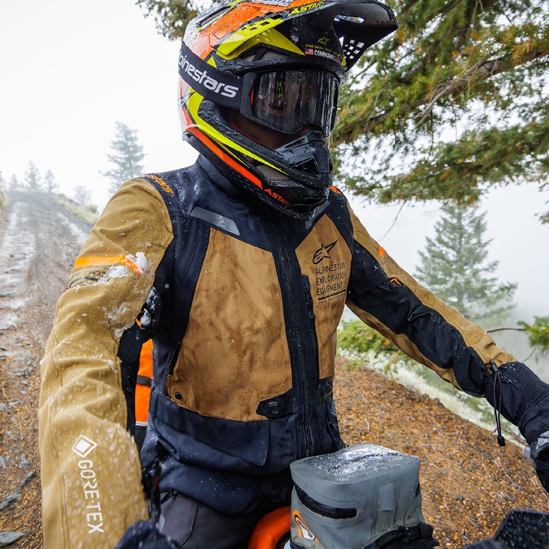 Alpinestars ST-7 Gore-Tex jaka brūni melna
