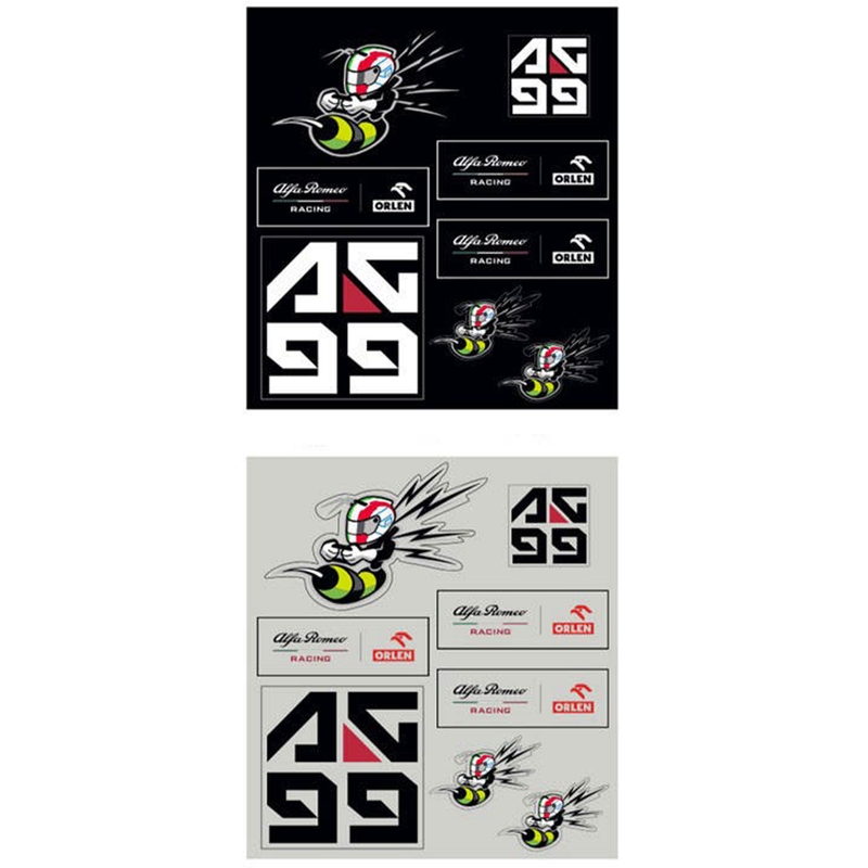 Alfa Romeo Racing F1 Giovinazzi uzlīmju komplekts