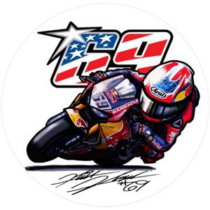 Uzlīmes Nicky Hayden ART