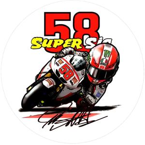 Uzlīme Marco Simoncelli ART
