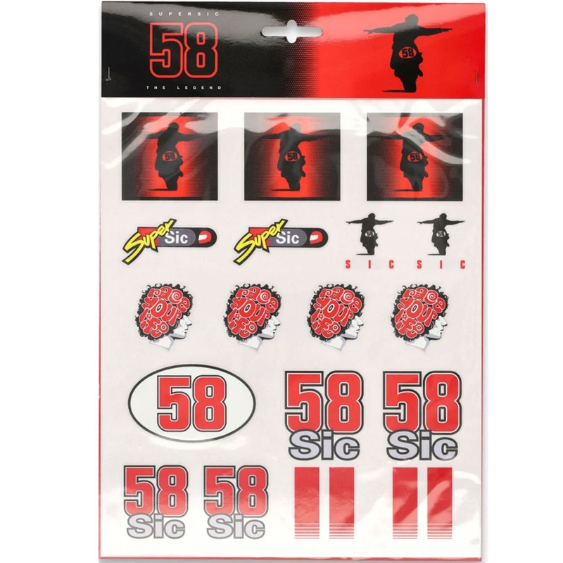Marco Simoncelli uzlīmju komplekts A4
