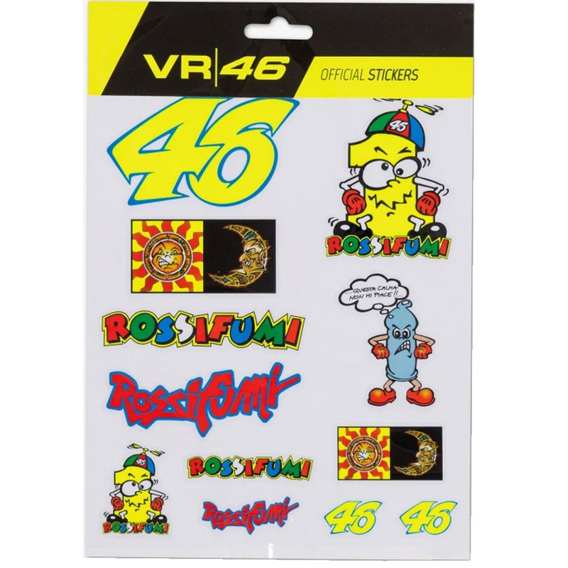 VR46 Valentino Rossi - Mantojuma uzlīmes komplekts