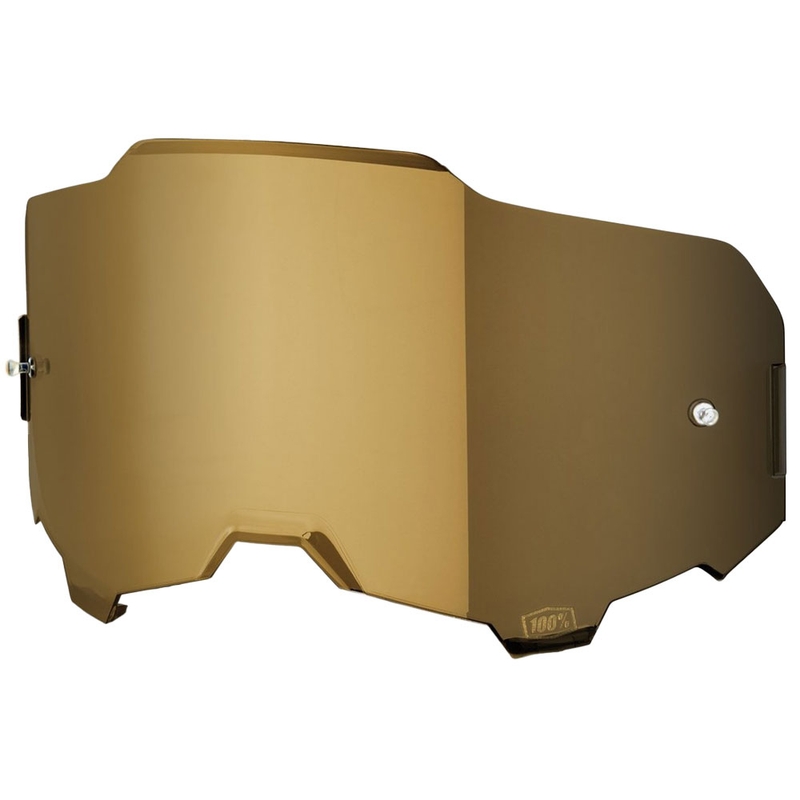 Plexiglass motokrosa aizsargbrillēm 100% ARMEGA spoguļzelts (pret miglošanos)