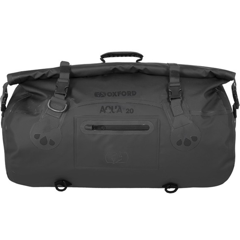 Ūdensnecaurlaidīgs Oxford Aqua T-20 Roll Bag 20 l melns