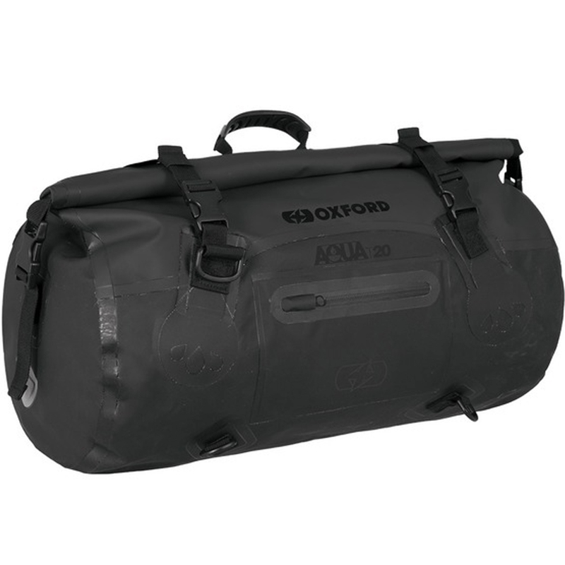 Ūdensnecaurlaidīgs Oxford Aqua T-20 Roll Bag 20 l melns