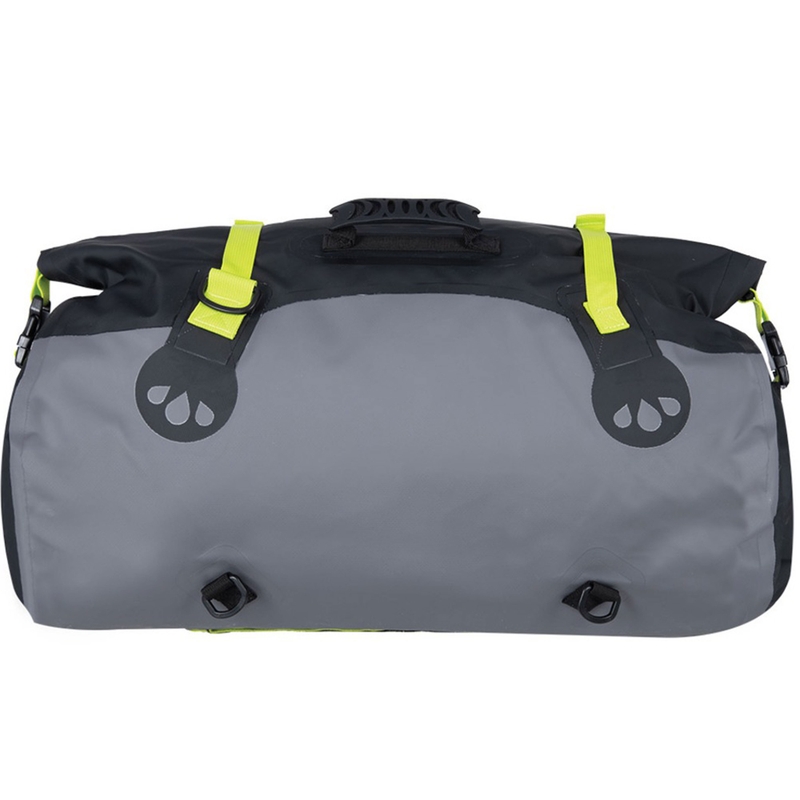 Ūdensnecaurlaidīgs Oxford Aqua T-50 Roll Bag 50 l melns-pelēks-fluo dzeltens