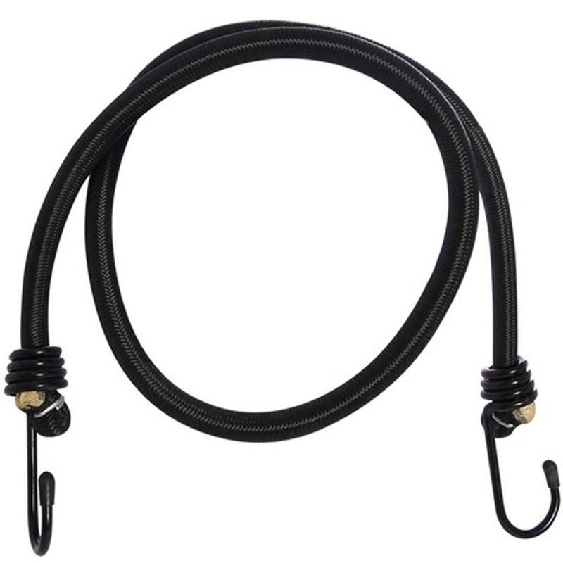 Oksfordas zirnekļa siksna 900/10 mm ar stiepļu āķa galiem melna