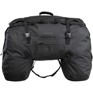 Oxford Aqua D-70 melns aizmugurējais seglu spilvens