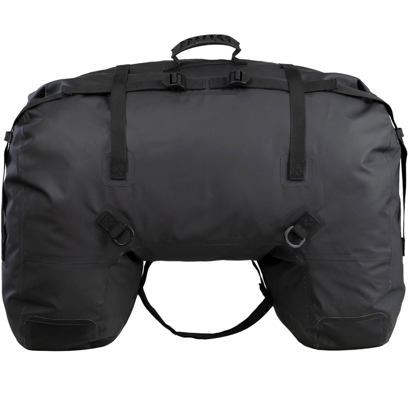 Oxford Aqua D-70 melns aizmugurējais seglu spilvens