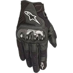 Alpinestars SMX-1 AIR 2 motocikla cimdi melni