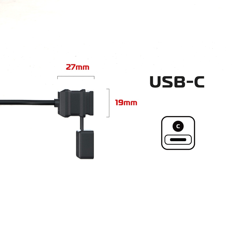 Uzlādējama kontaktligzda Oxford USB-A 5V/3A tips