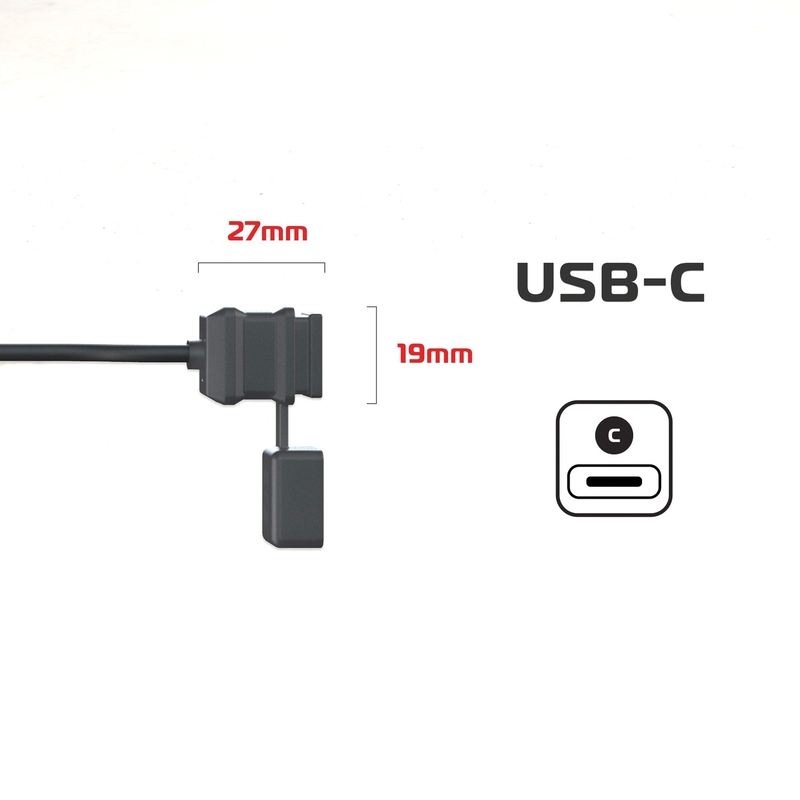 Uzlādes ligzda Oxford USB-C 5V/3A tipa USB-C 5V/3A