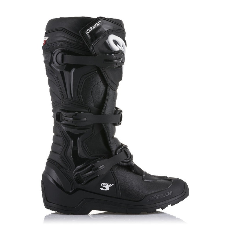 Alpinestars TECH 3 Enduro motokrosa zābaki melni
