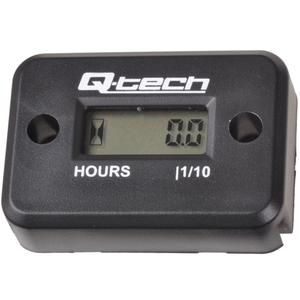 Q-TECH motora stundu mērītājs melns