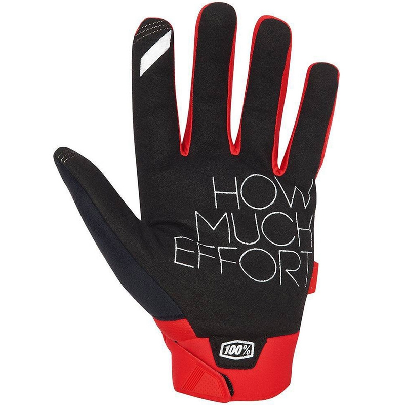 Motokrosa cimdi 100% - ASV BRISKER sarkans