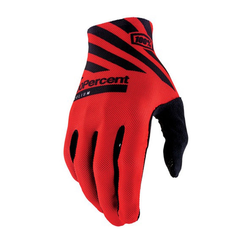Motokrosa cimdi 100% Celium sarkani un melni