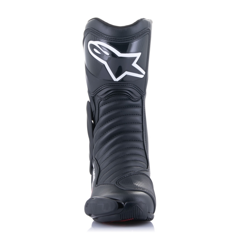 Alpinestars S-MX 6 melni-balti-pelēki-sarkani motocikla zābaki