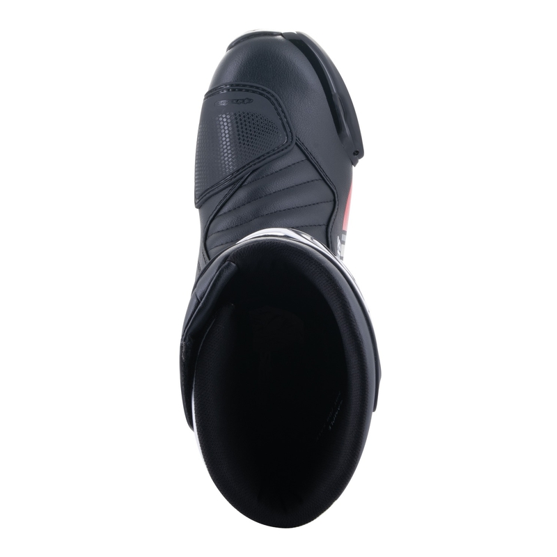 Alpinestars S-MX 6 melni-balti-pelēki-sarkani motocikla zābaki