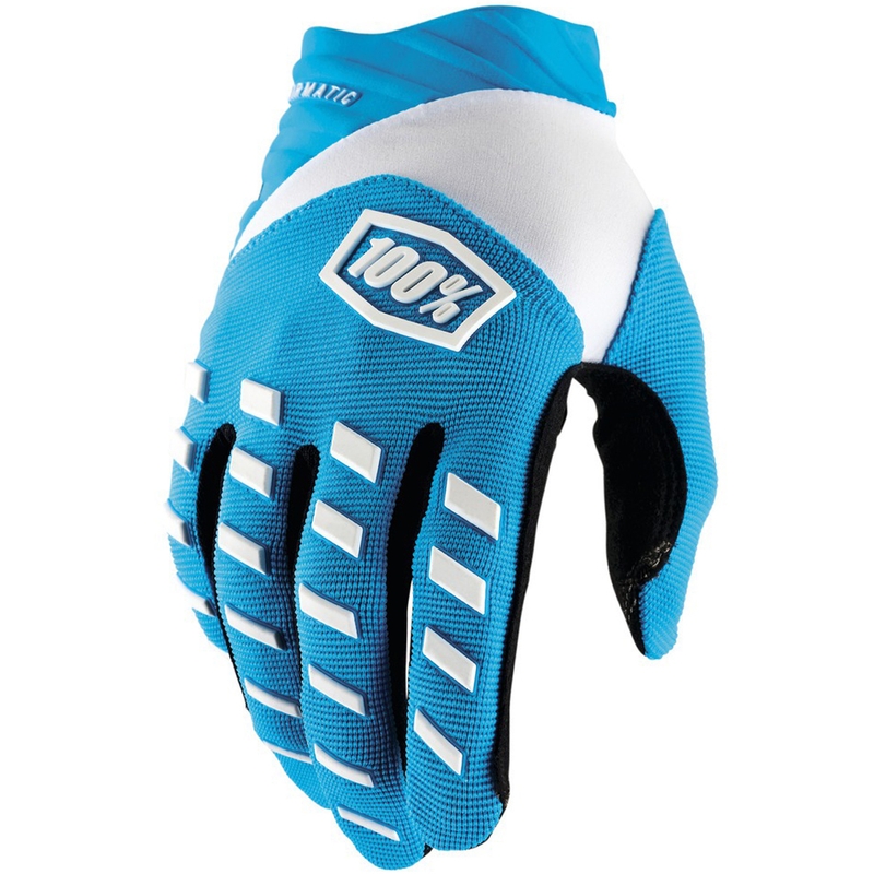 Motokrosa cimdi 100% - ASV AIRMATIC zili