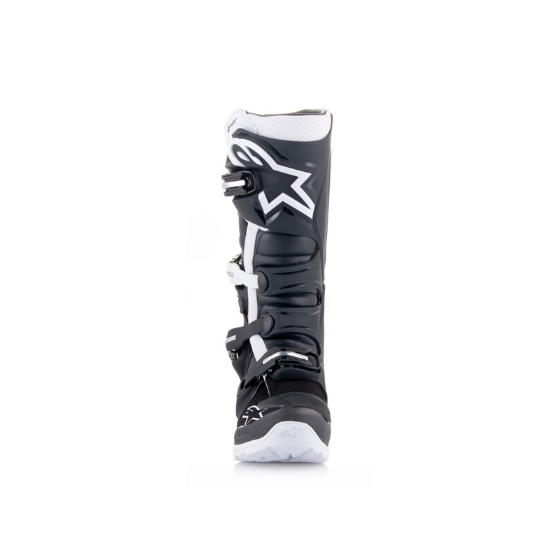 Alpinestars Tech 7 Enduro Drystar melnbalti motociklu zābaki