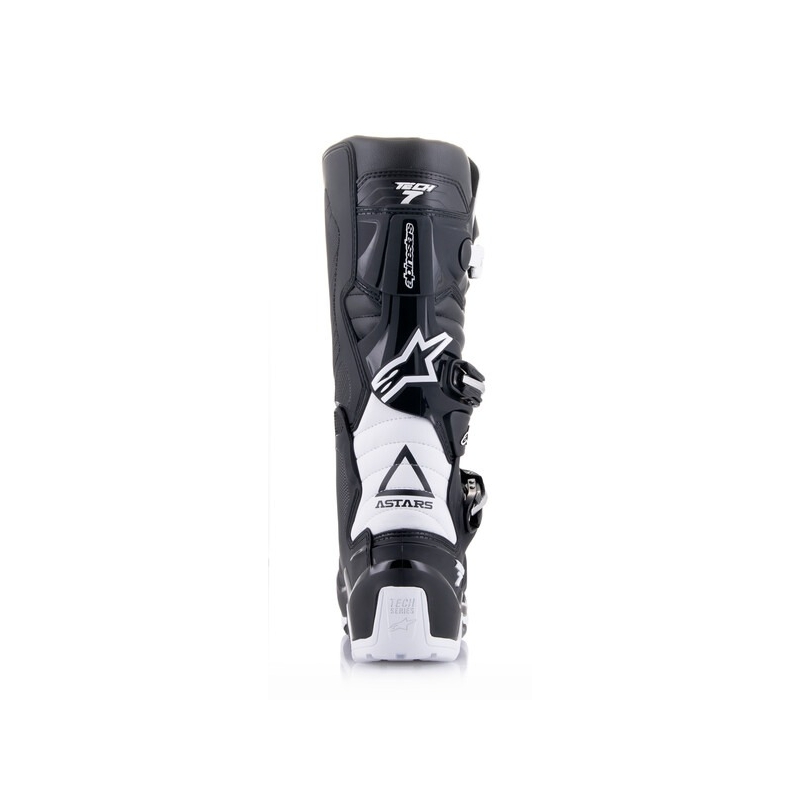 Alpinestars Tech 7 Enduro Drystar melnbalti motociklu zābaki
