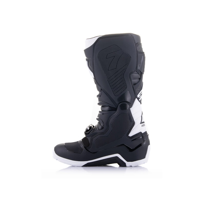 Alpinestars Tech 7 Enduro Drystar melnbalti motociklu zābaki