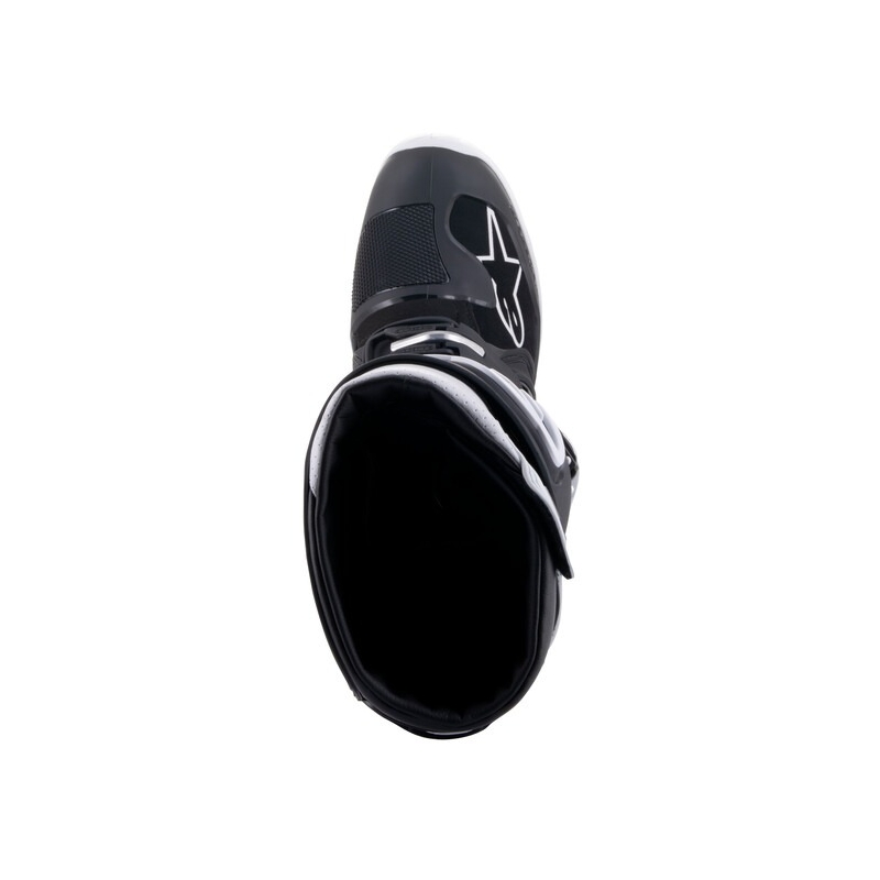 Alpinestars Tech 7 Enduro Drystar melnbalti motociklu zābaki