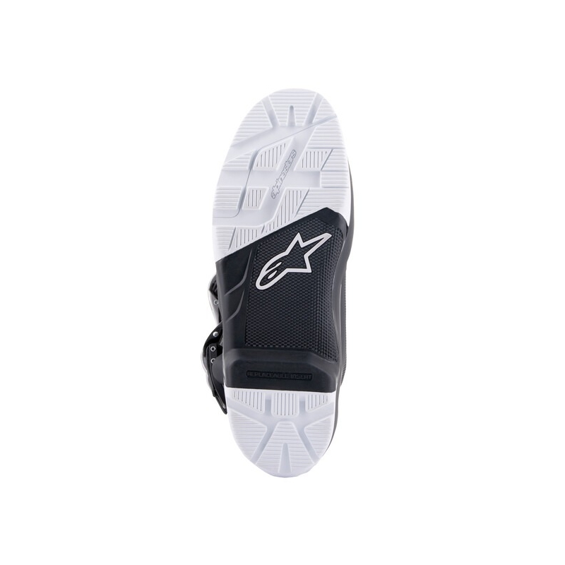 Alpinestars Tech 7 Enduro Drystar melnbalti motociklu zābaki