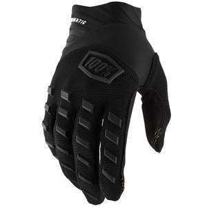 Motokrosa cimdi 100% - ASV AIRMATIC melni