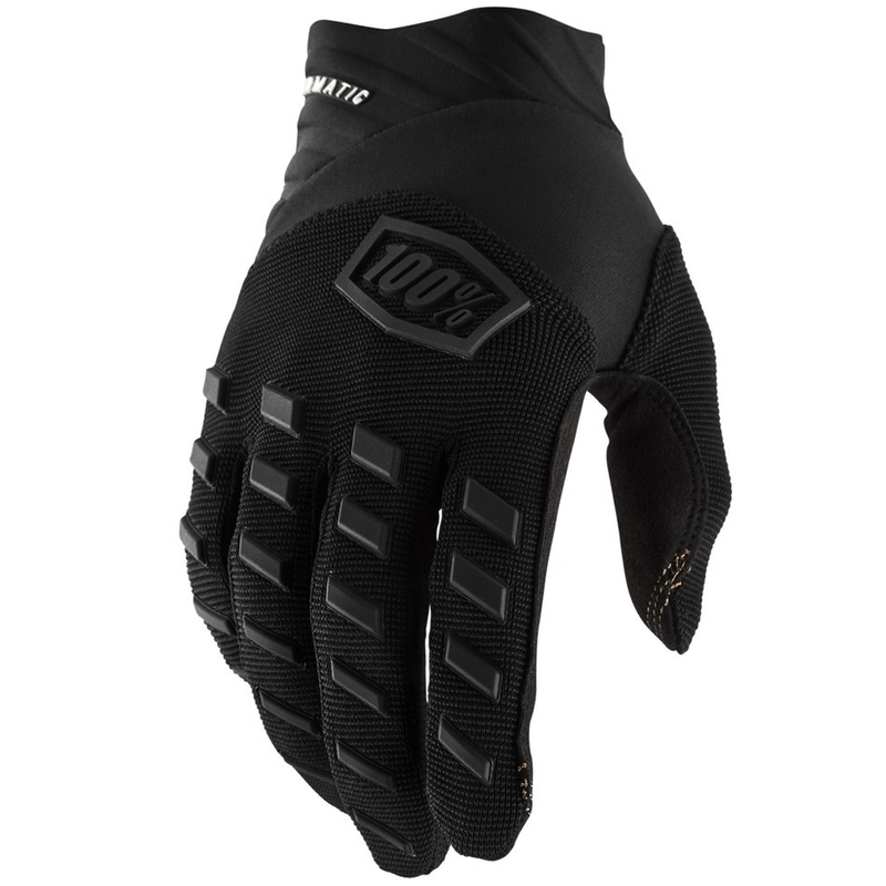 Motokrosa cimdi 100% - ASV AIRMATIC melni
