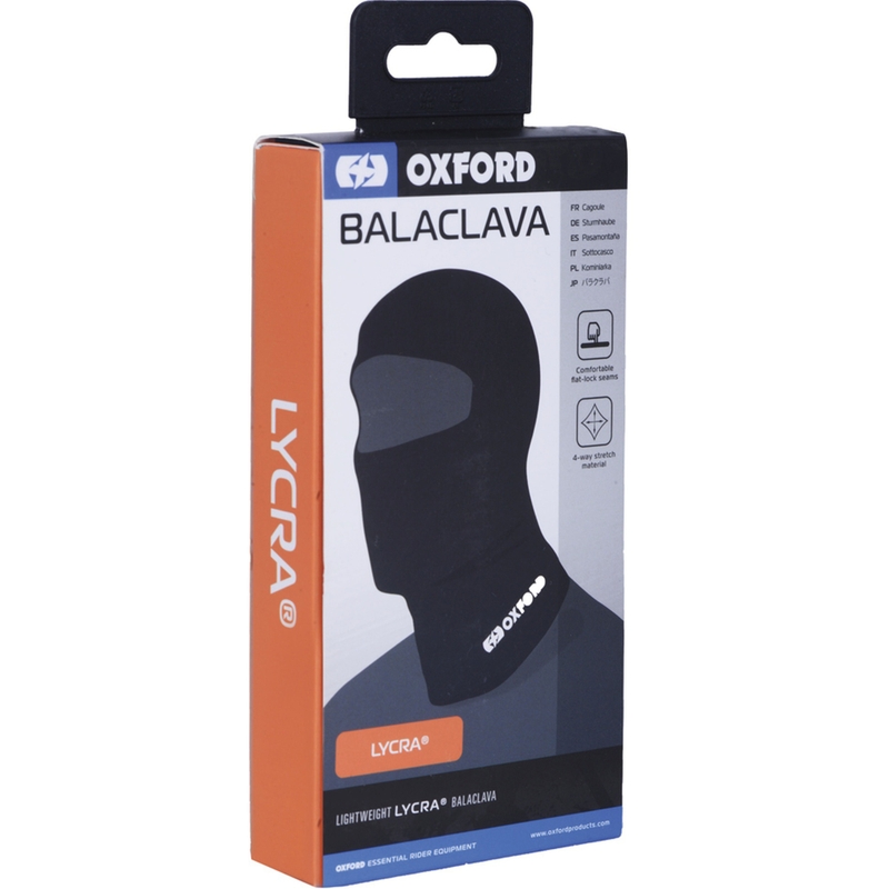 Oxford Balaclava Lycra® Black
