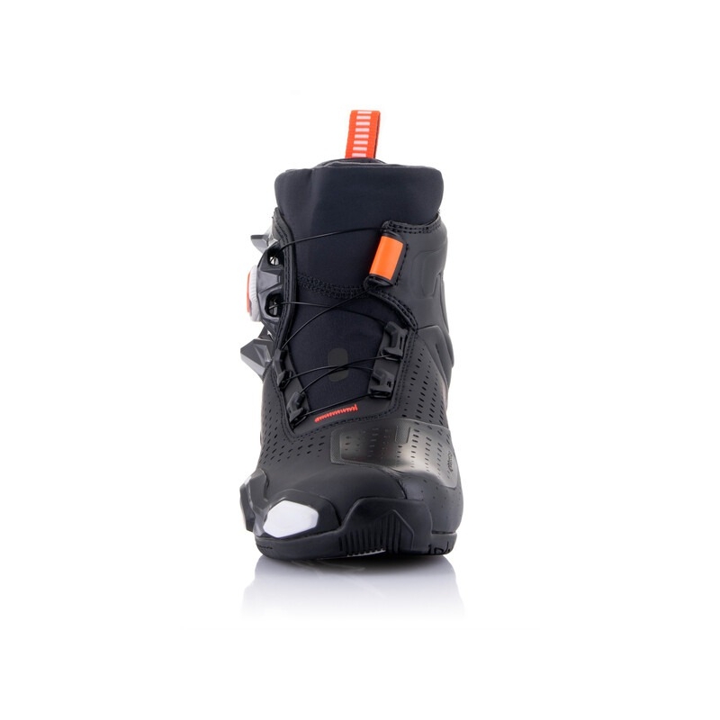 Alpinestars SP-2 melni-balti-fluo sarkani motocikla zābaki