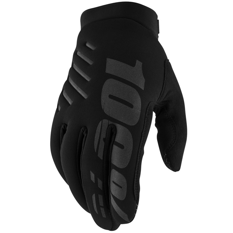 Motokrosa cimdi 100% - ASV BRISKER melni