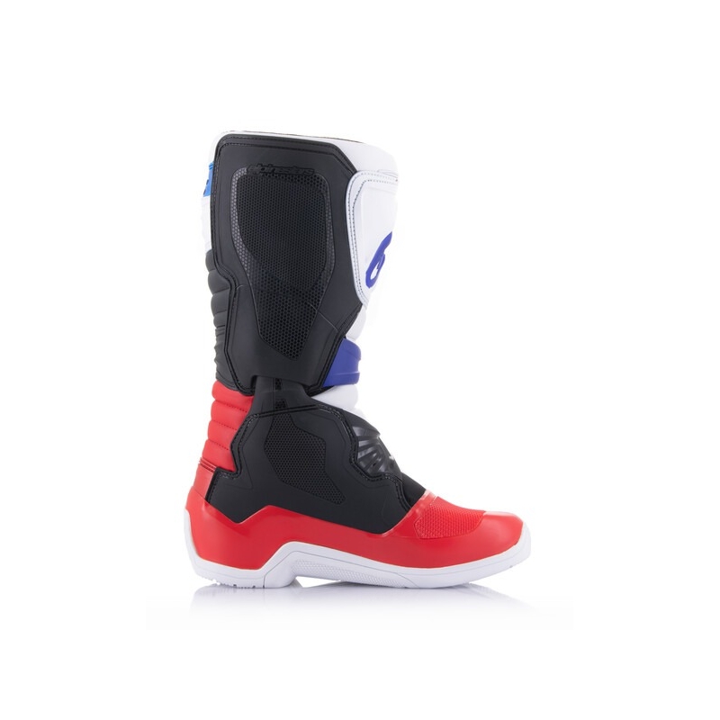 Alpinestars TECH 3 motokrosa zābaki balti-melni-mieli-sarkani