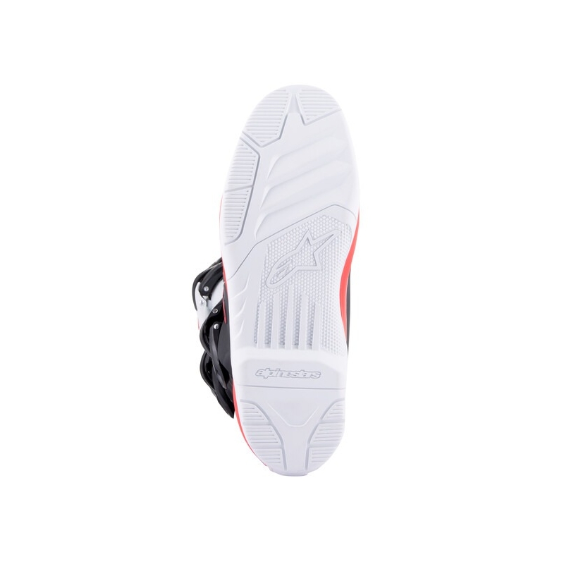 Alpinestars TECH 3 motokrosa zābaki balti-melni-mieli-sarkani