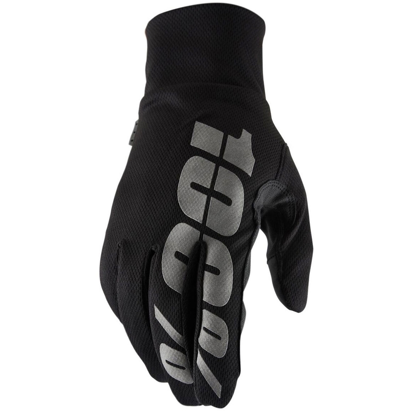 Motokrosa cimdi 100% HYDROMATIC melni